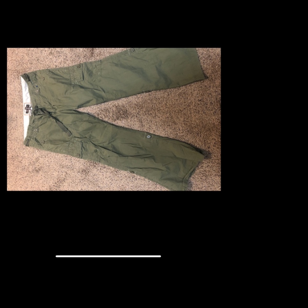 Abercrombie Size 10 Army Green pants, Never worn….